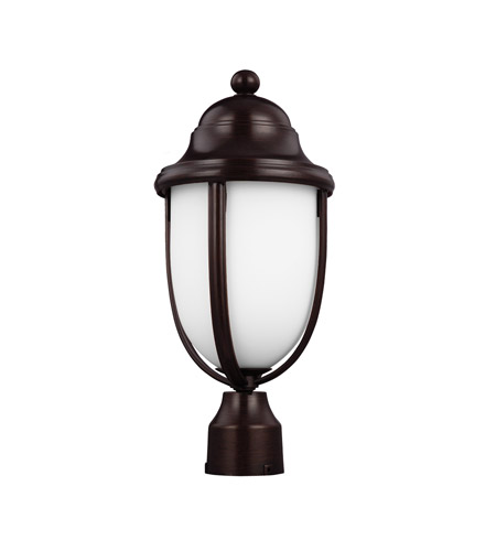Feiss OL10107HTBZ Vintner Outdoor 1 Light 18 inch Heritage Bronze Outdoor Post Lantern
