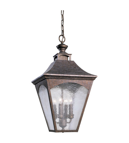 Feiss Homestead OL1011WP Hanging Lantern Weathered Patina