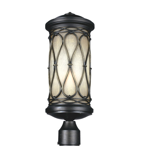 Feiss Wellfleet LED Outdoor Post Lantern in Aged Bronze OL10907ABR-LA