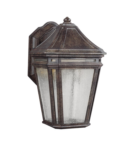 Feiss OL11300WCT-LED Londontowne 1 Light 11 inch Weathered Chestnut Outdoor Wall Sconce in Integrated LED 