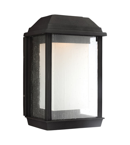 Feiss OL12801TXB-LED McHenry LED 13 inch Textured Black Outdoor Wall Lantern