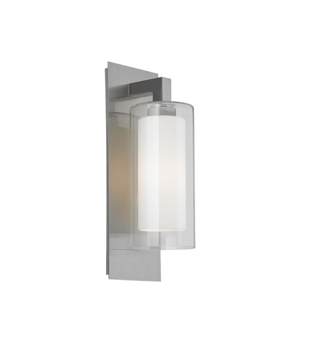 Feiss OL13001BS Salinger 1 Light 20 inch Brushed Steel Outdoor Lantern Wall Sconce photo
