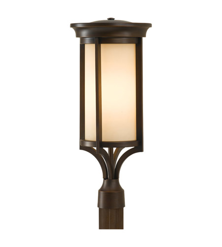 Feiss OL7507HTBZ-LED Merrill LED 23 inch Heritage Bronze Outdoor Post Lantern in Integrated LED, 1