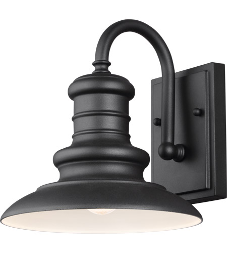 Feiss OL8600TXB Redding Station 1 Light 10 inch Textured Black Outdoor Wall Sconce photo