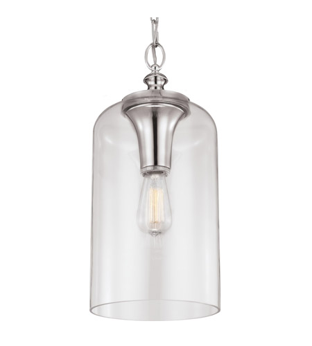 Feiss P1309PN-F Hounslow 1 Light 9 inch Polished Nickel Pendant Ceiling Light in Fluorescent