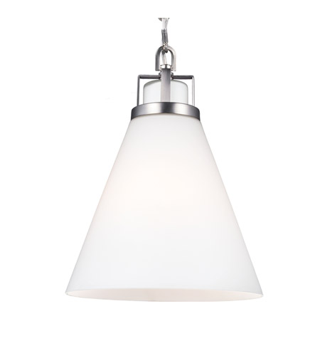 Feiss P1369SN Frontage 1 Light 10 inch Satin Nickel Pendant Ceiling Light