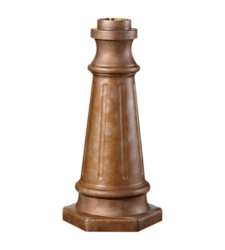 Feiss POSTBASE-BRB Postbase 21 inch British Bronze Pier and Post Accessory