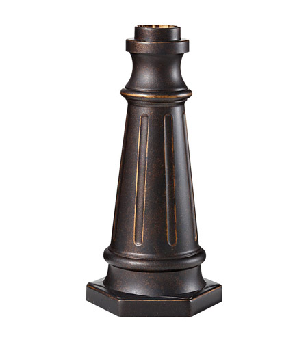 Feiss POSTBASE-GBZ Postbase 21 inch Grecian Bronze Pier and Post Accessory