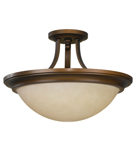Feiss Youngstown Semi-Flushmount in Heritage Bronze SFES3100HTBZ