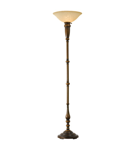 Feiss Lincolndale 1 Light Floor Torchiere in Astral Bronze T1167ASTB photo