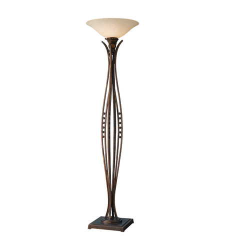Feiss Hollywood Palm 1 Light Torchiere in Urban Gold T1170UGD