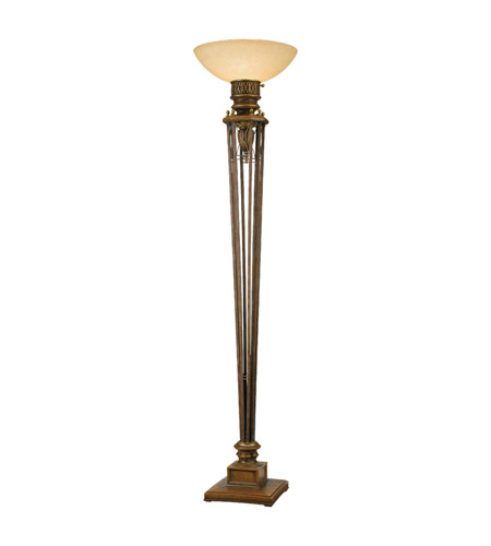 Feiss Independents 1 Light Torchiere in Firenze Gold T1177FG photo