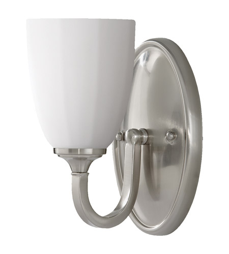 Feiss VS17401-BS Perry 1 Light 5 inch Brushed Steel Vanity Strip Wall Light in 4.625