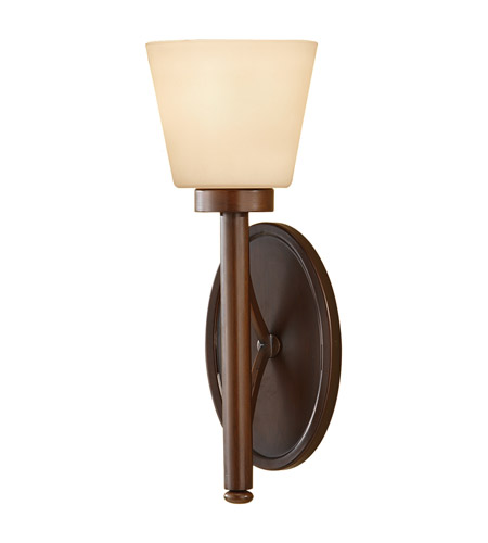Feiss Nolan 1 Light Wall Sconce in Heritage Bronze WB1571HTBZ