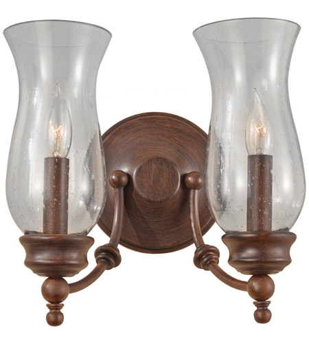 Feiss WB1598HTBZ Pickering Lane 2 Light 11 inch Heritage Bronze Wall Sconce Wall Light photo