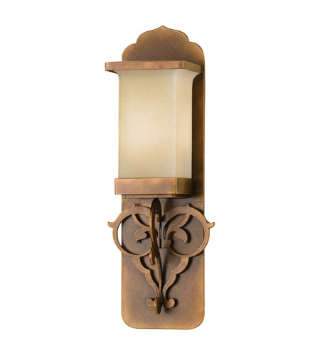 Feiss West Village Wall Sconce - ADA Compliant in Firenze Gold  WBES4300FG