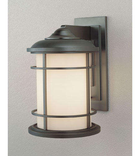 Feiss OL2202BB Lighthouse 1 Light 15 inch Burnished Bronze Outdoor Wall Sconce OL2202BB.jpg