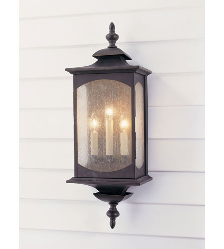 Feiss OL2602ORB Market Square 3 Light 25 inch Oil Rubbed Bronze Outdoor Wall Sconce photo