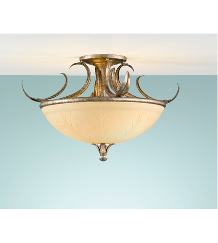 Feiss Hummingbird Collection SF247GIS Flush Mount Gilded Imperial Silver SF247GIS.jpg