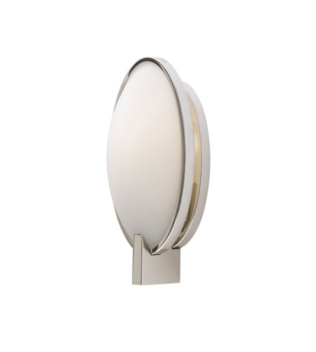 Feiss Hallie 1 Light Wall Sconce in Polished Nickel WB1410PN WB1410PN.jpg