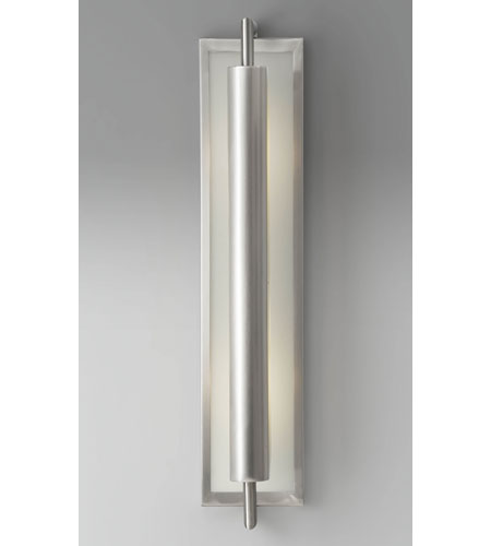 Feiss WB1452BS Mila 2 Light 5 inch Brushed Steel Wall Sconce Wall Light WB1452BS.jpg