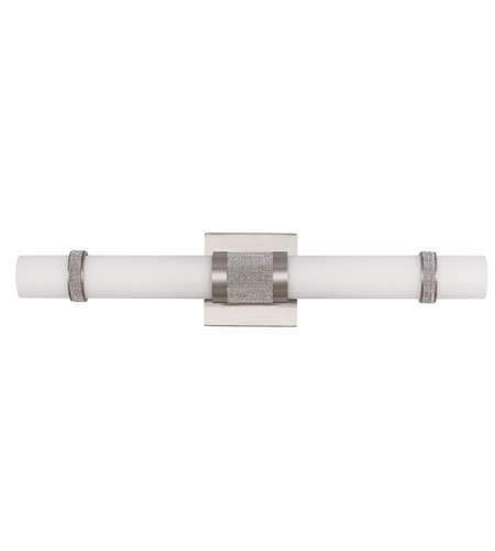 Feiss WB1740BS Maltese 2 Light 25 inch Brushed Steel Wall Sconce Wall Light WB1740BS.jpg