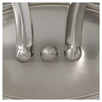 Brushed Steel Finish Feiss VS48001-BS 1-Bulb Vanity Strip Light Fixture