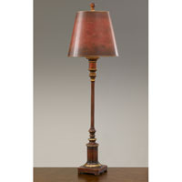 Feiss Maddalyn 1 Light Table Lamp in Modeled Red 9751MRD thumb