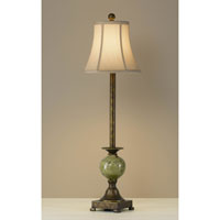 Feiss Independents 1 Light Buffet Lamp in Distressed Green and Antique Bronze 9899DG/AB 9899DGAB.jpg thumb