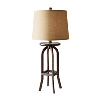 Feiss Kemster 1 Light Table Lamp in Spice 10179SP photo thumbnail