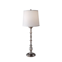 Feiss Signature 1 Light Table Lamp in Antique Nickel 10224ANL photo thumbnail