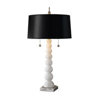 Feiss Olivia 1 Light Table Lamp in Snow Flake 9865SF photo thumbnail