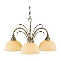 Feiss Hummingbird 3 Light Chandelier in Gilded Imperial Silver F2289/3GIS photo thumbnail