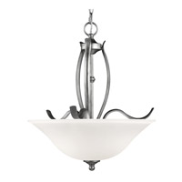 Feiss Standish LED Uplight Chandelier in Heritage Silver F3003/3HTSL-LA photo thumbnail