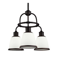 Feiss F3018/3ORB-LA Hobson LED 22 inch Oil Rubbed Bronze Chandelier Ceiling Light in Screw-in LED photo thumbnail