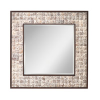 Feiss MR1214WWHC Signature 41 X 41 inch White Wash Coconut Wall Mirror photo thumbnail
