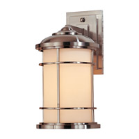 Feiss OL2201BS Lighthouse 1 Light 14 inch Brushed Steel Outdoor Wall Sconce photo thumbnail