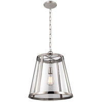 Feiss P1289PN-F Harrow 1 Light 16 inch Polished Nickel Pendant Ceiling Light in Fluorescent photo thumbnail