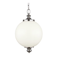 Feiss P1295BS-F Parkman 1 Light 12 inch Brushed Steel Pendant Ceiling Light in Fluorescent photo thumbnail