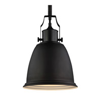 Feiss P1358ORB-LA Hobson LED 10 inch Oil Rubbed Bronze Pendant Ceiling Light in Screw-in LED photo thumbnail