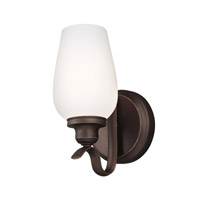 Feiss WB1769ORBH Standish 1 Light 5 inch Oil Rubbed Bronze with Highlights Wall Sconce Wall Light photo thumbnail