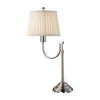 Feiss Plymouth 1 Light Table Lamp in Polished Nickel 10099PN thumb