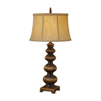 Feiss Independents 1 Light Table Lamp in Firenze Gold 9325FG thumb