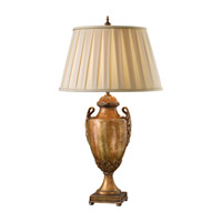 Feiss Villa Ribero 1 Light Table Lamp in Firenze Gold 9564FG thumb