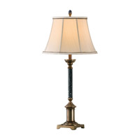 Feiss Lafayette Foundry Collection 9587AB Table Lamp Antique Brass thumb