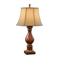 Feiss Maddalyn 1 Light Table Lamp in Modeled Red 9750MRD thumb