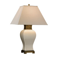 Feiss Jordana 1 Light Table Lamp in Ivory Crackle 9775IC thumb