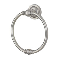Feiss BA1503PW Signature Series 7 inch Pewter Towel Ring thumb