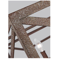 Feiss F3172/6WI Marquelle 6 Light 28 inch Weathered Iron Chandelier Ceiling Light FS-F31726WI-DET1.jpg thumb