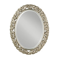 Feiss MR1143ASLF Leaves 36 X 28 inch Antique Silver Leaf Wall Mirror thumb
